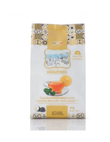 Dolce Gusto The al limone Gattopardo 16 Capsule