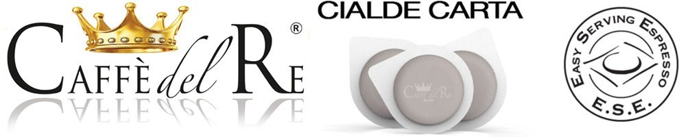 Caffè del re -Cialde e capsule compatibili sistema filtro carta Ese 44